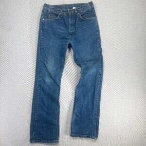 Vintage Levi's Orange Tab Straight Leg Jeans Blue Cotton Mens Size 32x32